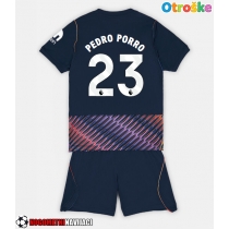 Otroške Nogometnih dresov Tottenham Hotspur Pedro Porro #23 Gostujoči 2026-27 Kratki rokavi (+ hlače)